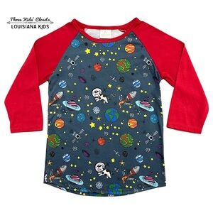 Small Shop 5T-6T Outer Space Adventure Shirt
